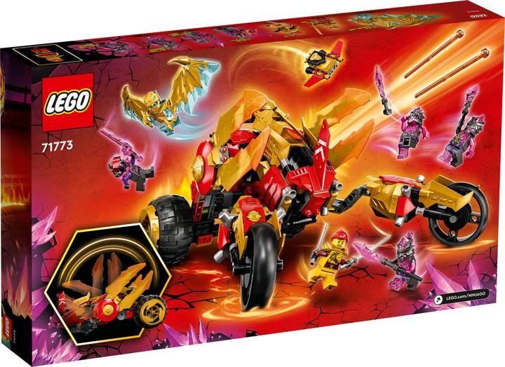 Productafbeelding LEGO Kai's Gouden Draken Raider (71773, LEGO Ninjago)