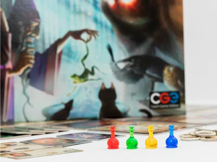 Actual product image Czech games edition Kennerspiel The Alchemists: Golem of the King (German, 2 - 4 Players)