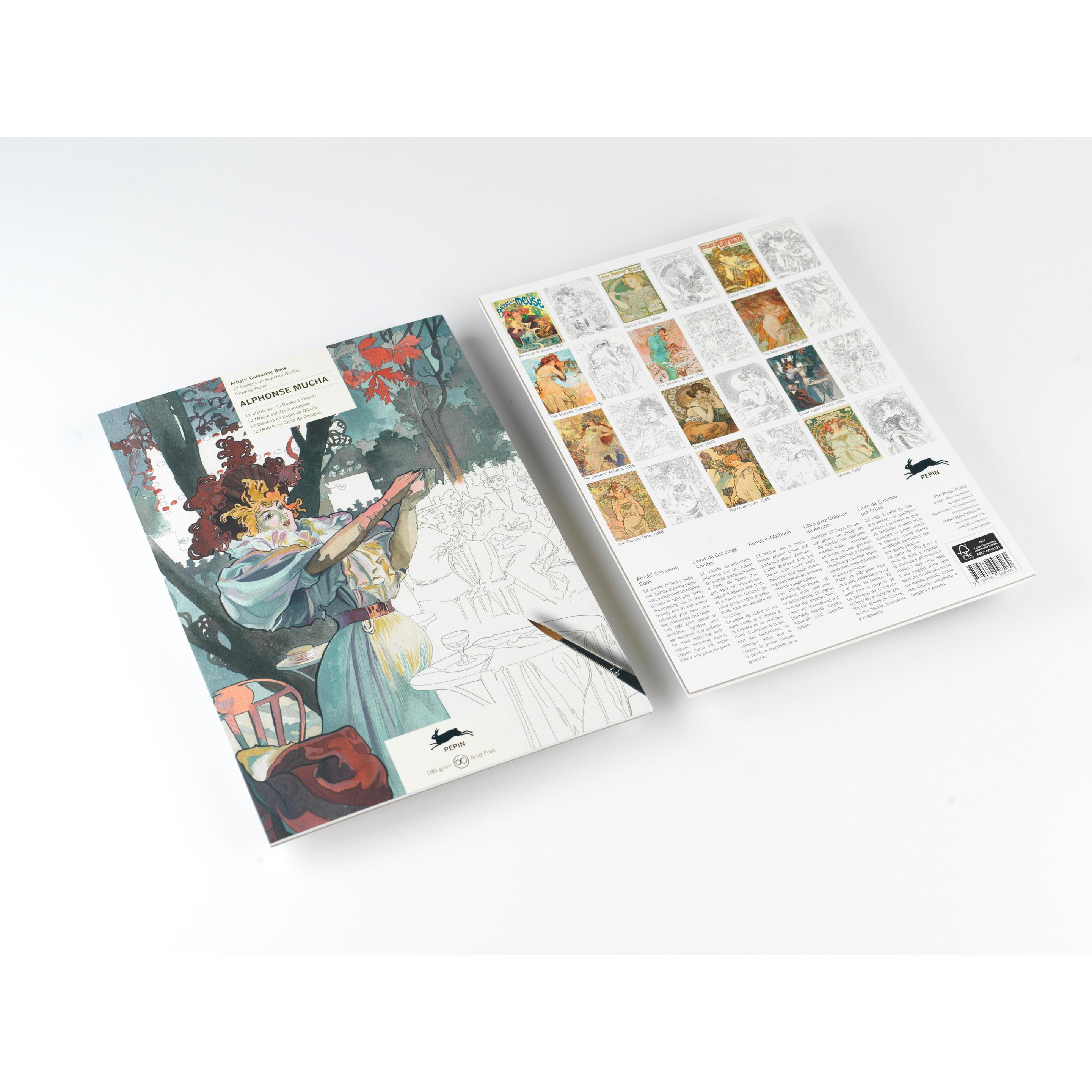 Alphonse Mucha, Sachbücher von Pepin Van Roojen