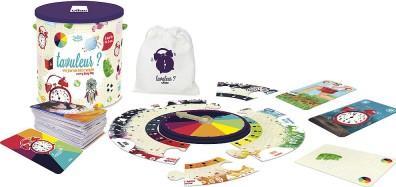 Actual product image Vilac Tavuleur. A fun day! Time learning game (French)