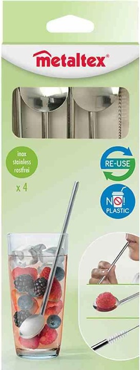 Productafbeelding Metaltex Cocktaillepel (4 x)