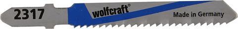 Produktbild wolfcraft 5 Stichsägeblätter HSS L=75mm T-Schaft