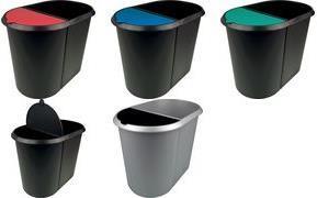 Productafbeelding Helit Prullenbak van het systeem (29 l)