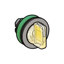 Thumbnail - Schneider Electric Flush Xb5 Yellow Selector Switch 3p, Taster + Schalter, Gelb