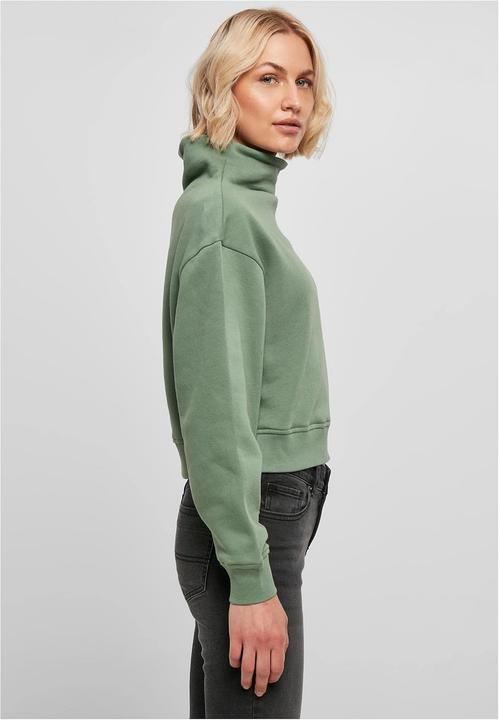 Produktbild Urban Classics Ladies Organic Short High Neck Crew (5XL)