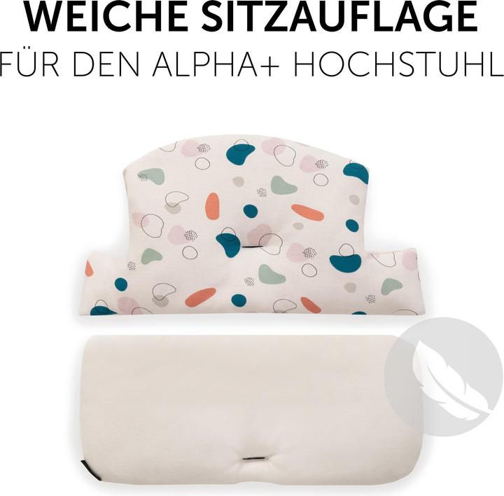 Produktbild Hauck Highchair Pad Select Jersey Organic
