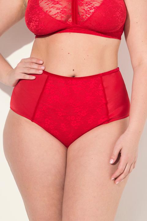 Immagine prodotto Ulla Popken Maxi slip di microfibra con inserto di pizzo (46, 48)