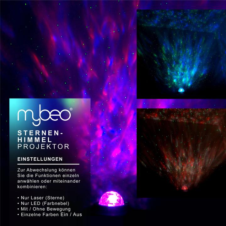 Image du produit Mybeo Projecteur de ciel étoilé