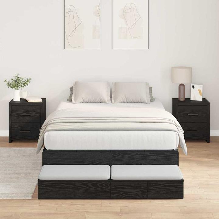 Actual product image vidaXL Storage bed (120 x 190 cm)