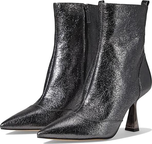 Actual product image Michael Kors Clara Crackled Metallic Ankle Boot (40)