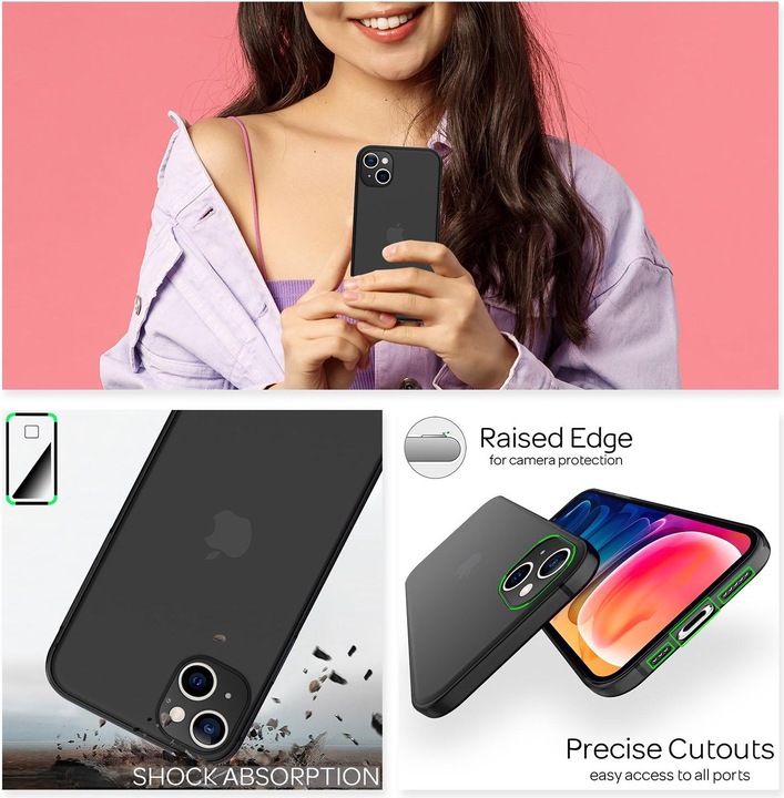 Actual product image Nalia Ultra Thin Hardcase (Apple iPhone 13)