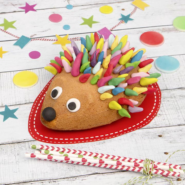 Städter Stampo Per Torta A Forma Di Riccio 20x15x6 Cm Antiaderente - Teglia Per Bambini, Capacità 800ml, Senza PFAS