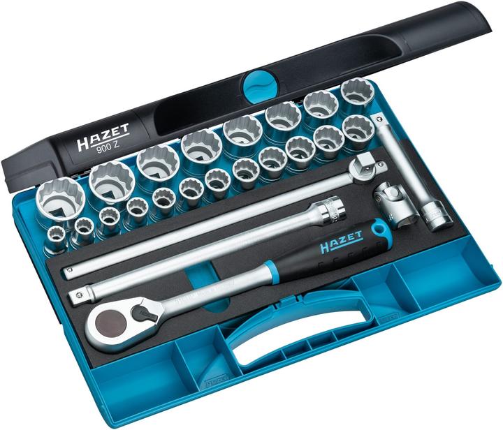 Actual product image HAZET Socket spanner set (32 mm, 18 mm, 11 mm, 12 mm, 20 mm, 19 mm, 27 mm, 15 mm, 25 mm, 13 mm, 21 mm, 14 mm, 29 mm, 10 mm, 30 mm, 23 mm, 26 mm, 22 mm, 17 mm, 28 mm, 16 mm, 24 mm, 31 mm)