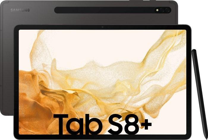 Produktbild Samsung Galaxy Tab S8+ EE (5G, 12.40", 128 GB, Graphite)