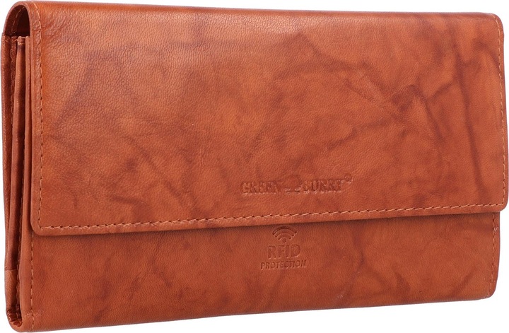 Produktbild Greenburry Basic Geldbörse RFID Leder 19 cm