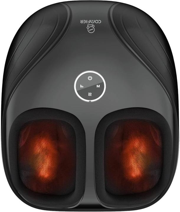 Actual product image Comfier Foot Massager with Heat Shiatsu Roller Compression