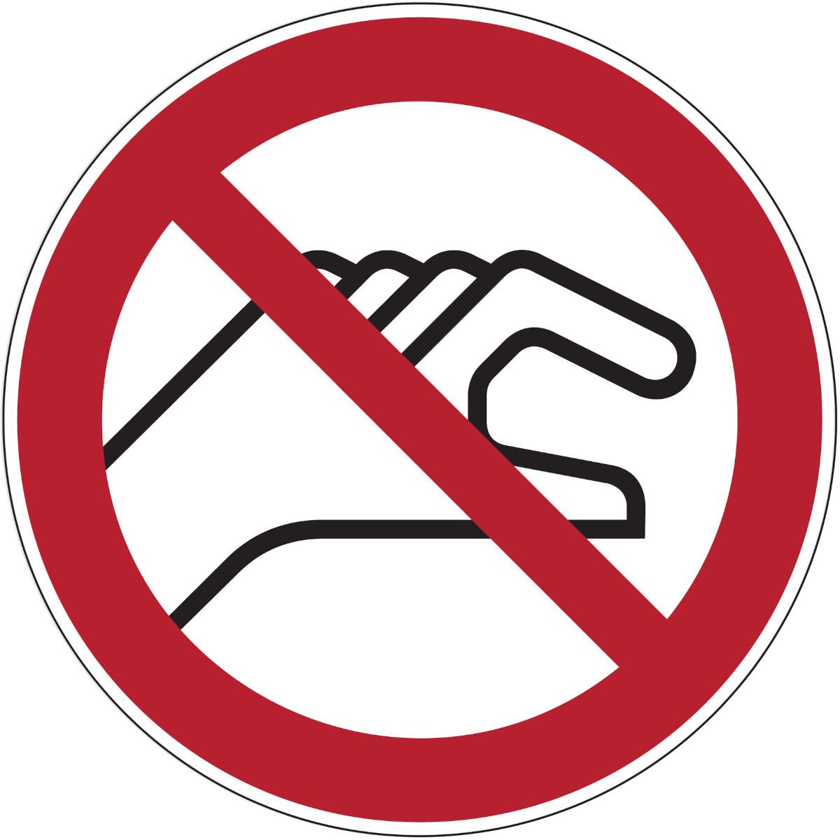 Brady, Segnaletica di sicurezza, PIC 649-DIA 200-B7541, Segnali di divieto - Non toccare