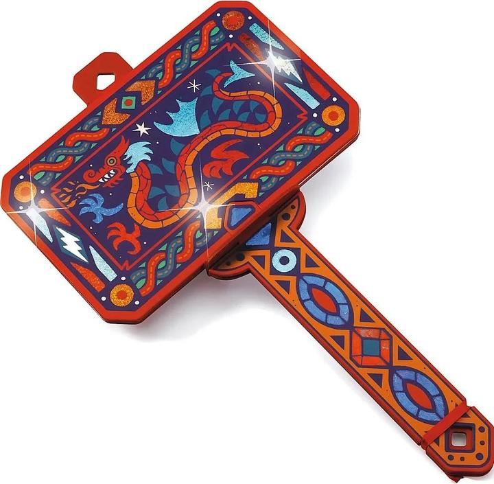 Actual product image Djeco DIY - Wikingerschild und Hammer