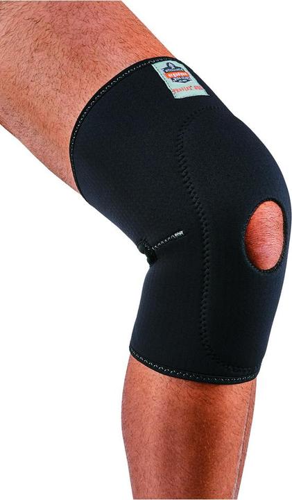 Immagine prodotto Ergodyne Ginocchiera in neoprene Proflex 615, cuscinetto anteriore aperto, M, nero (M)