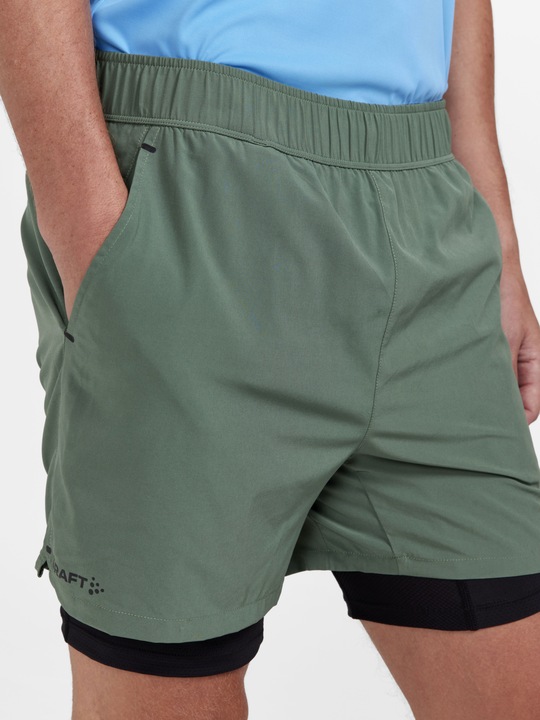 Immagine prodotto Craft Adv Essence 2-In-1 Pantaloncini Elasticizzati M Moss XXL (XXL)