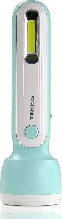 Actual product image Tiross Torch RECHARGEABLE 3W LED + 1W COB TS-1854 (180 lm)