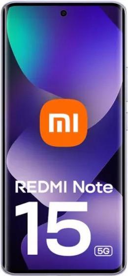 Actual product image Xiaomi Redmi Note 15 (256 GB, Mist Purple, 6.67", Hybrid Dual SIM, 5G)