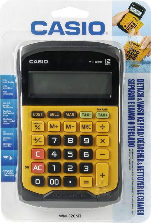 Image du produit Casio Calculatrice de bureau WM-320MT affichant (Piles)