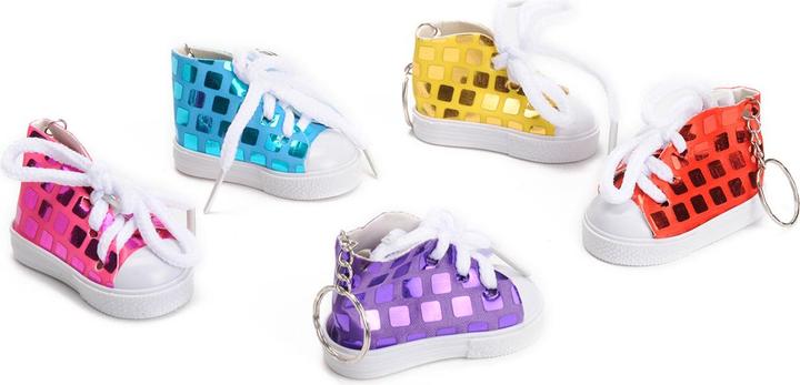 Produktbild LG-Imports Schlüsselanhänger-Glitter-Sneaker (1 Stück)