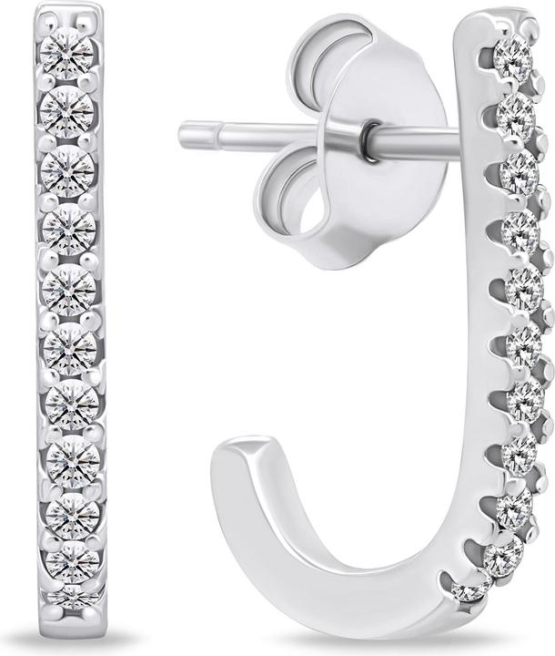 Produktbild Brilio Silver - Original silver earrings with zircons EA618W (Silber)