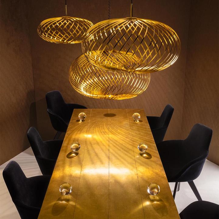 Produktbild Tom Dixon Spring Pendelleuchte Large Brass (800 lm)