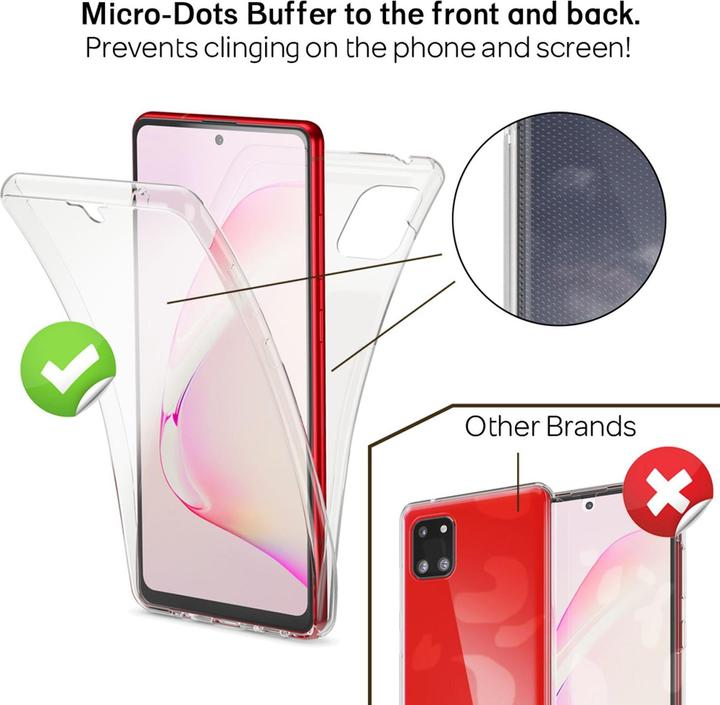 Immagine prodotto Nalia Copertura per cellulare a 360 gradi (Samsung Galaxy Note 10 Lite)
