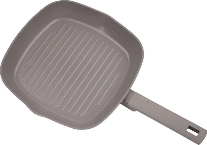 Produktbild BerlingerHaus Design Grillpfanne, 28cm, taupe (Bratpfanne, Grillpfanne, Aluminium, 28 x 4.10 cm)