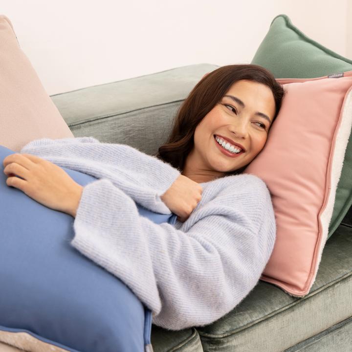 Produktbild Medisana HC 150 Interior Cushion Line blue (40 x 40 cm)