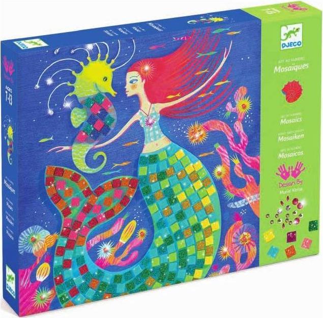 Produktbild Djeco Mosaik Meerjungfrauen