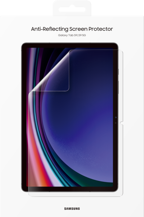 Actual product image Samsung Anti Reflecting Screen Protector (1 Piece, Galaxy Tab S9 Plus, Galaxy Tab S9 FE+)