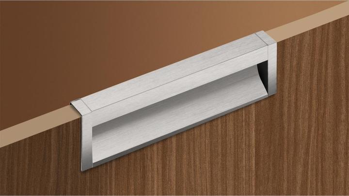 Actual product image Hettich Shell handles ProDecor Capris