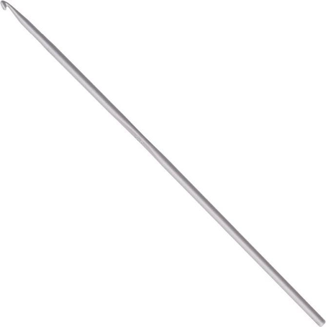 Actual product image addi Wool crochet hook alu grey 15cm size 2.5