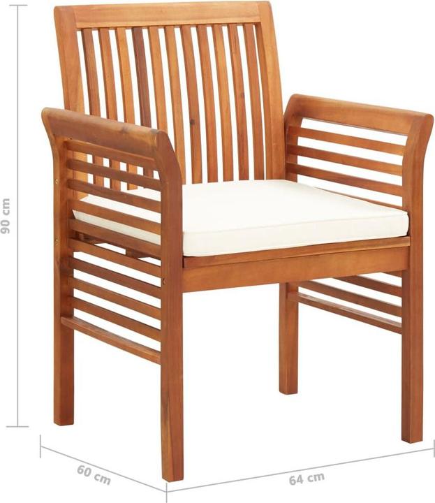 Image du produit vidaXL Essgruppe (150 x 90 x 74 cm)