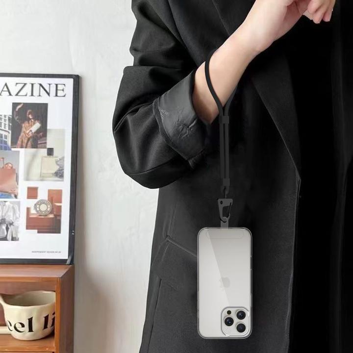 Produktbild Tech-Protect C8s Seil-Handgelenkschlaufe Schwarz