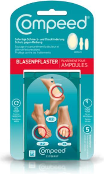 Immagine prodotto Compeed Cerotto per vesciche (5 x)