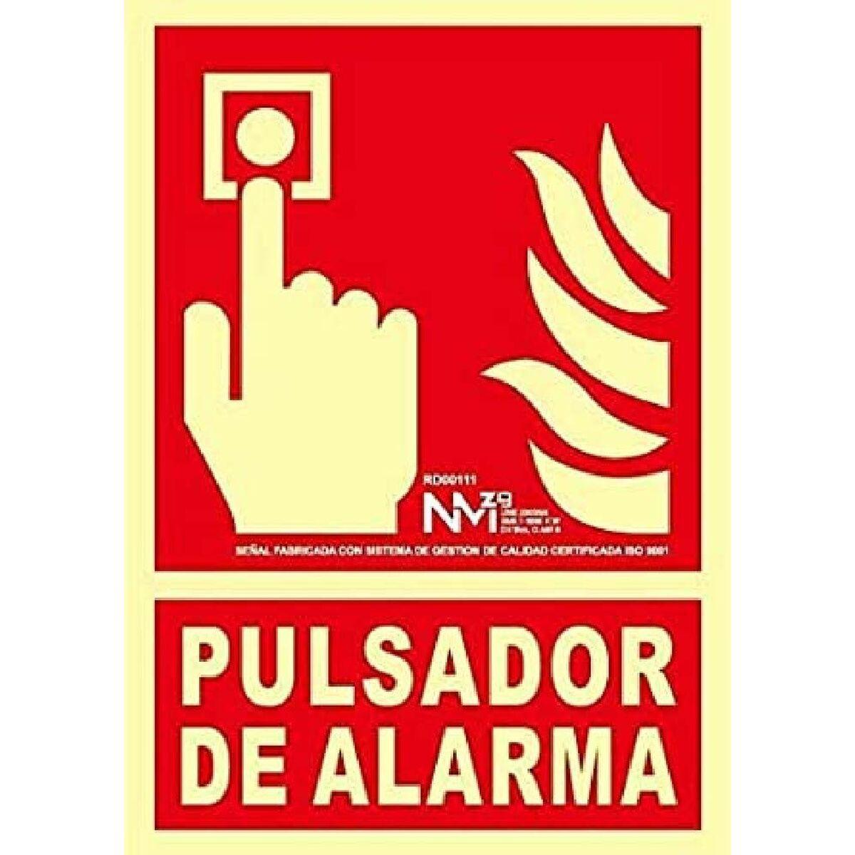 Normaluz, Segnaletica di sicurezza, Schild No Utilizar En Caso De Incendio Pvc
