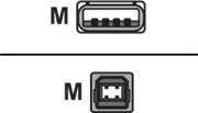 Image du produit Goobay USB A – USB B (1.80 m, USB 2.0)