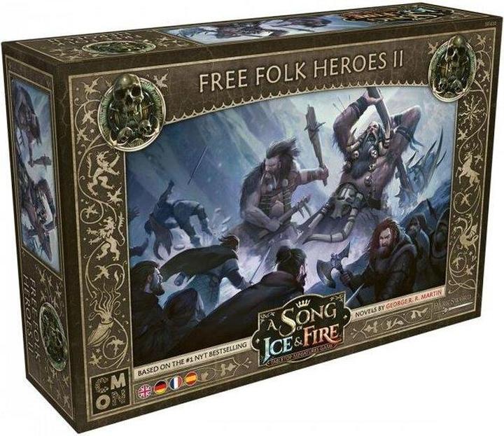 Image du produit Cmon CMND0166 - Song of Ice & Fire : Free Folk Heroes #2, jeu de plateau, pour 2 joueurs (Espagnol, 2 Joueur)