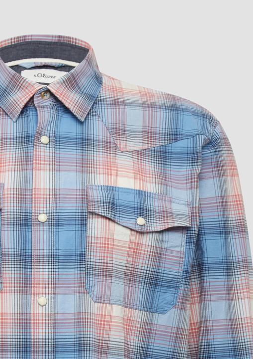 Immagine prodotto S.Oliver Hemd Regular Fit: Kariertes Hemd im Western-Style (XXL)