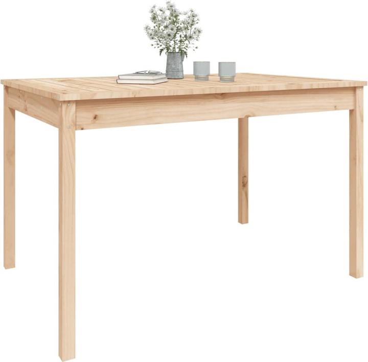Produktbild vidaXL Gartentisch (121 x 82.50 x 76 cm)