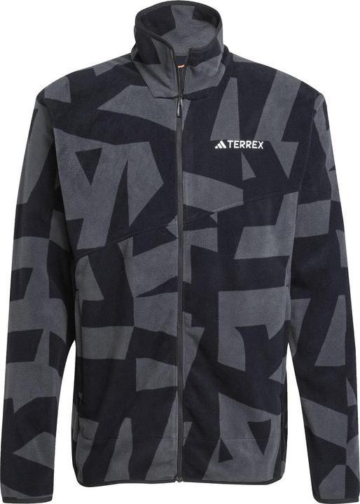 Adidas Mt Aop Fz Fl Black/Carbon S (S)