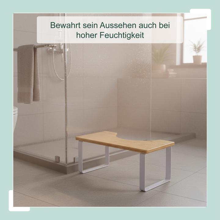 Actual product image Relaxdays Toilettenhocker