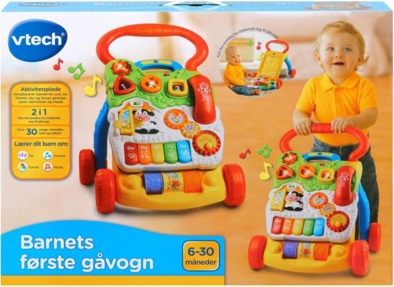 Actual product image VTech - Baby Barnets første Gåvogn (Danish) (950-077032)