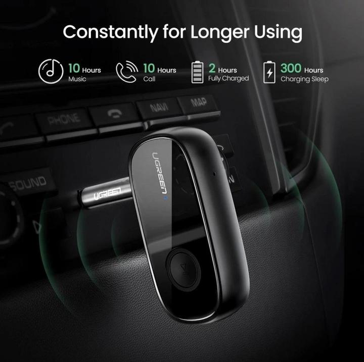 Produktbild Ugreen Bluetooth 5.0 Aux Car Adapter (Empfänger)