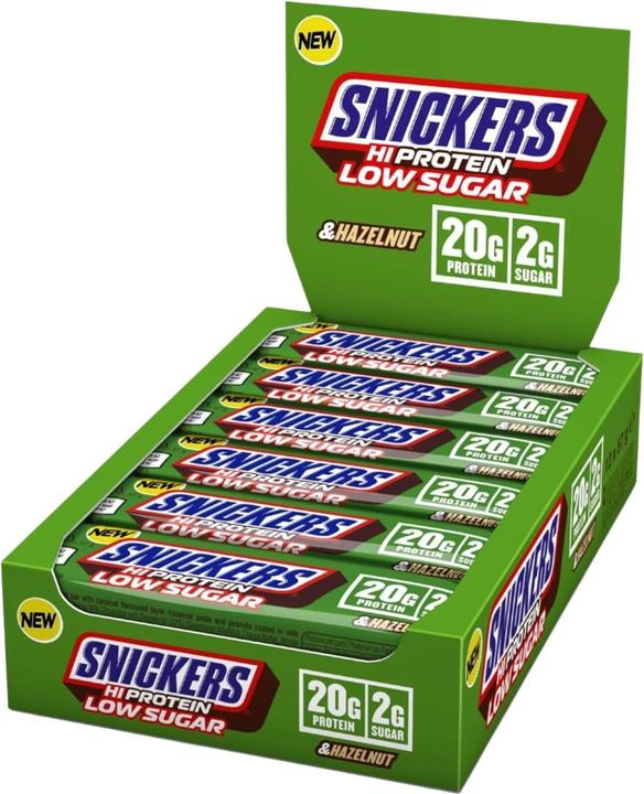Produktbild Mars Protein Mars Low Sugar High Protein Bar - Hazelnut (743 g, 12 Stk.)